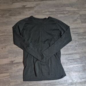 Womens Lululemon Dark Green Swiftly  Long Sleeve Shirt